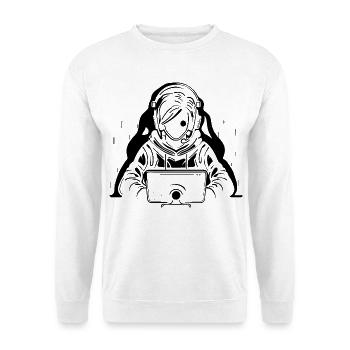Joueur - Sweat-shirt Unisexe - blanc - Devant