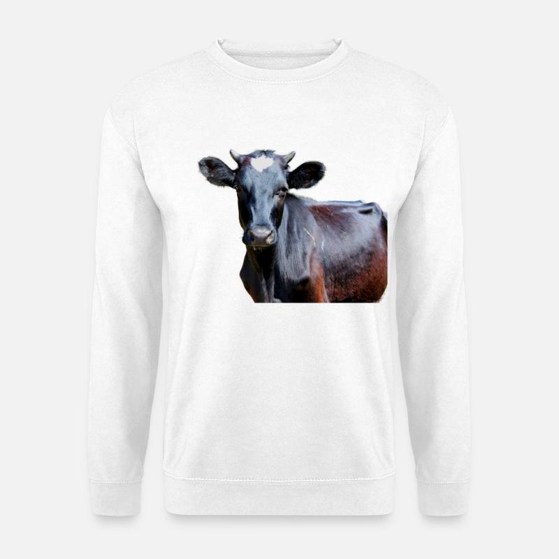 Vache - Unisex Pullover - Weiß