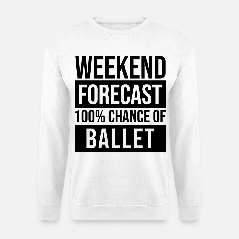 Ballett - Unisex Pullover - Weiß