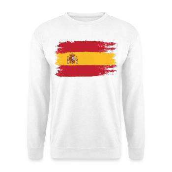 Spanish Flag, Viva Spain, A Symbol of Unity - Unisex Sweatshirt - white - Front