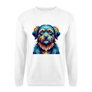 Race de chien gascon saintongeois dessin animé Kawaii - Sweat-shirt Unisexe - blanc - Devant