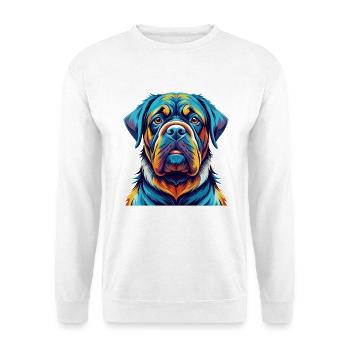 Majorque Mastiff Chien Race Coloré Dessin Animé Kawaii - Sweat-shirt Unisexe - blanc - Devant
