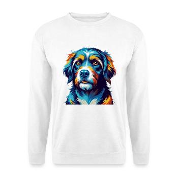 Österreichischer Brandlbracke Hunderasse Cartoon Kawaii - Unisex Pullover - Weiß - Vorne