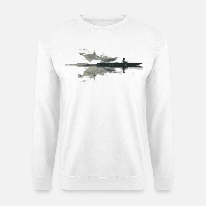 Ruderer - Unisex Pullover - Weiß