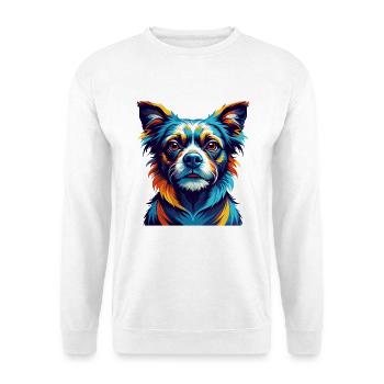 Ratonero Murciano Race Chien Dessin Animé Kawaii - Sweat-shirt Unisexe - blanc - Devant