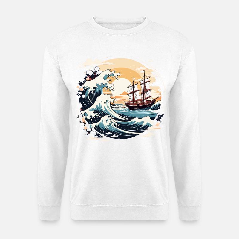 Segeln - Unisex Pullover - Weiß