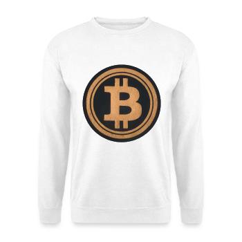 The digital currency in the desert sand - Unisex Sweatshirt - white - Front