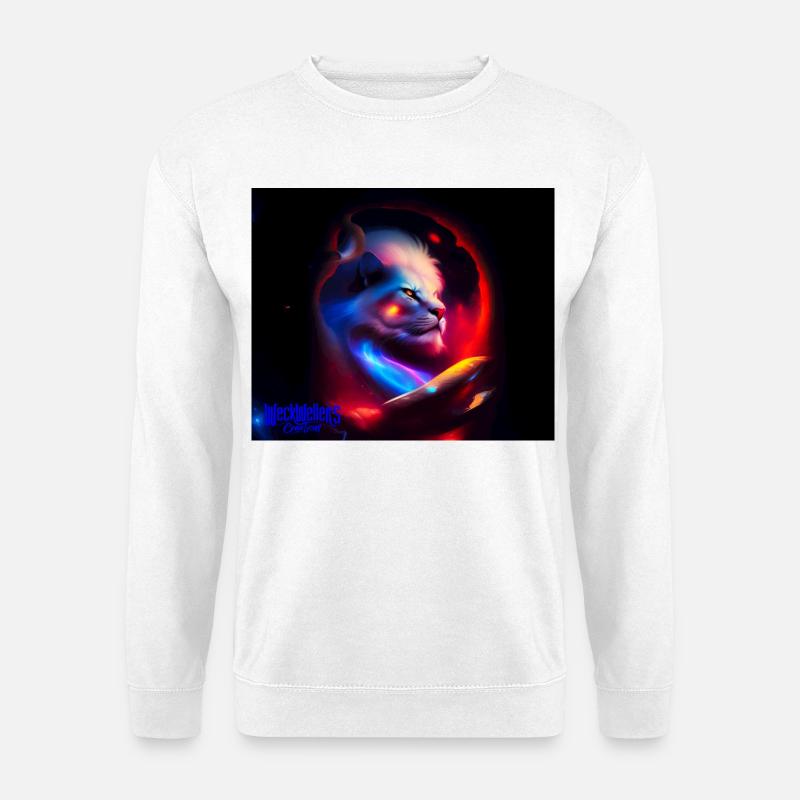 Lion Univers - Unisex Pullover - Weiß