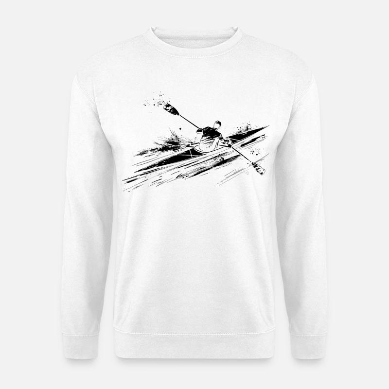 Rower - Unisex Sweatshirt - white