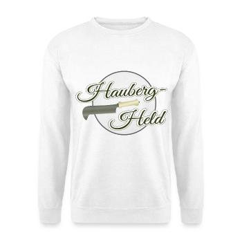 Held des Haubergs Wald Ranger Hauberg Knipp Gnibb - Unisex Pullover - Weiß - Vorne