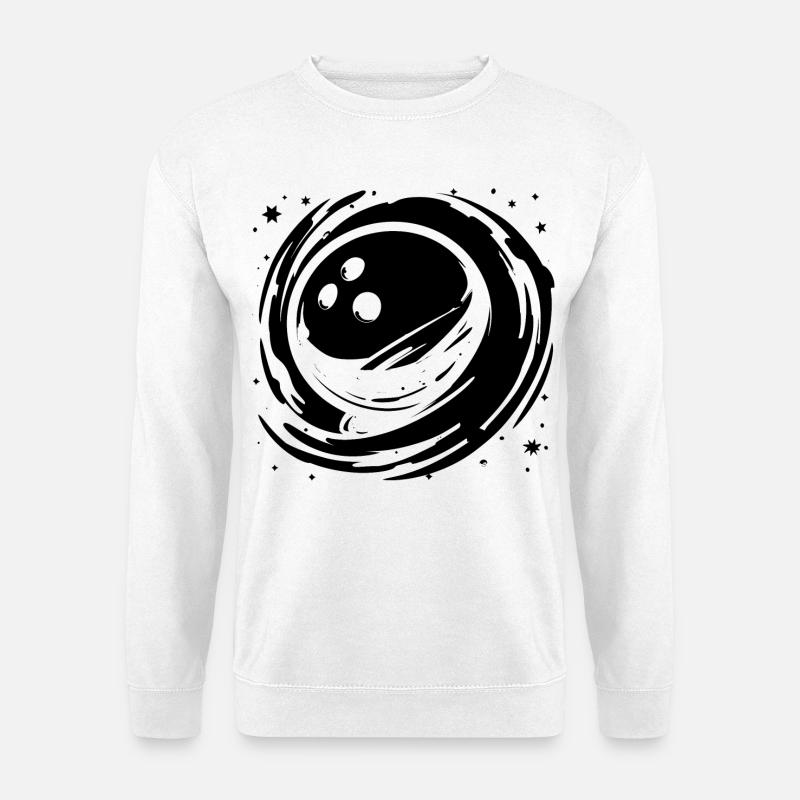 Bowling Graphics - Unisex Sweatshirt - white