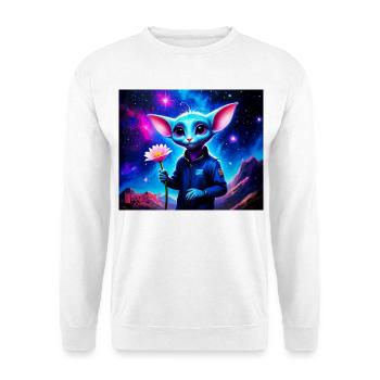 Wonky Mouse - Unisex Sweatshirt - white - Front
