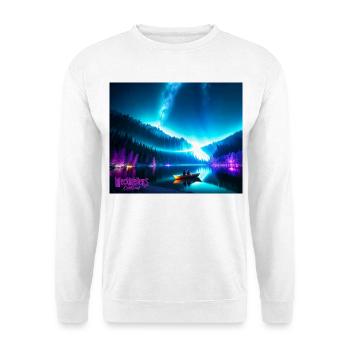 Natur pur - Unisex Pullover - Weiß - Vorne