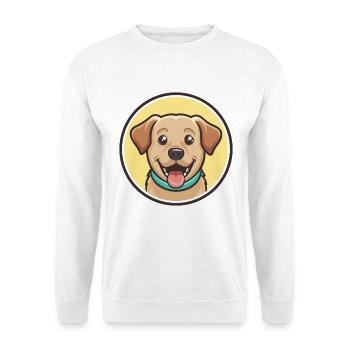 Florida Brown Dog Breed Cartoon Kawaii Clipart Animal de compagnie - Sweat-shirt Unisexe - blanc - Devant