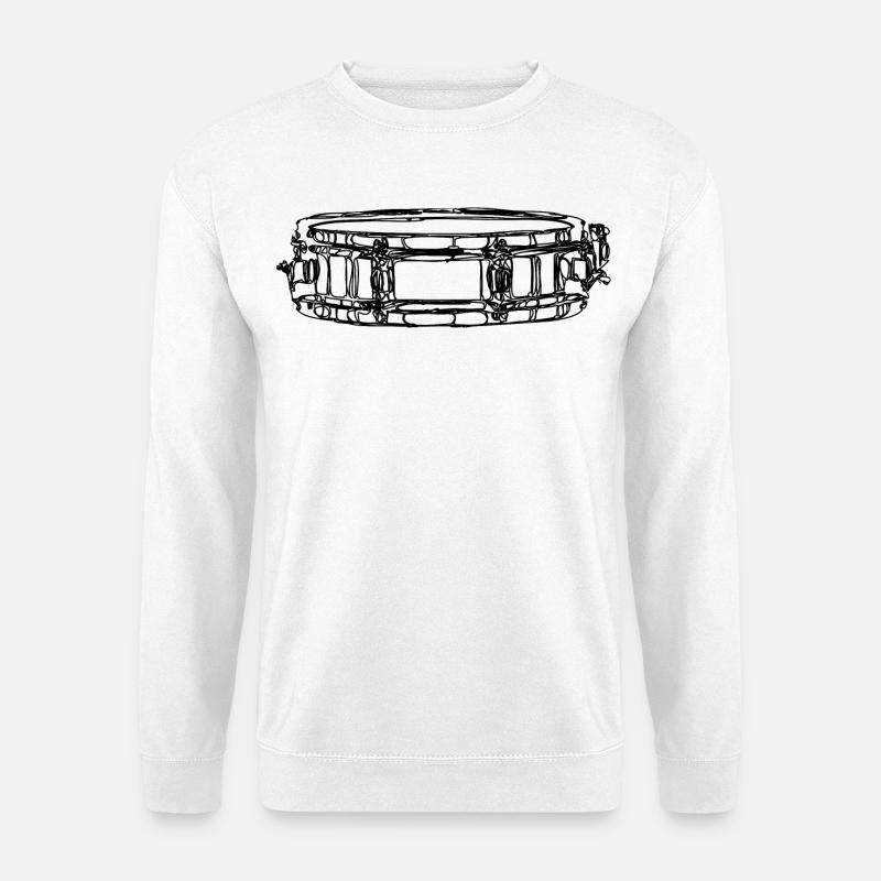 Side drum - Unisex Sweatshirt - white