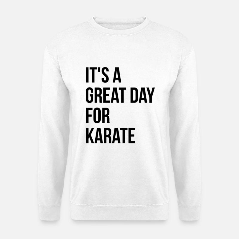 Karate - Unisex Pullover - Weiß