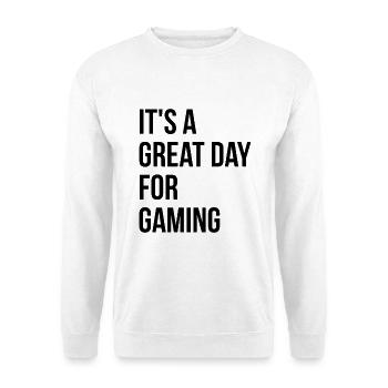 Spiel - Unisex Pullover - Weiß - Vorne