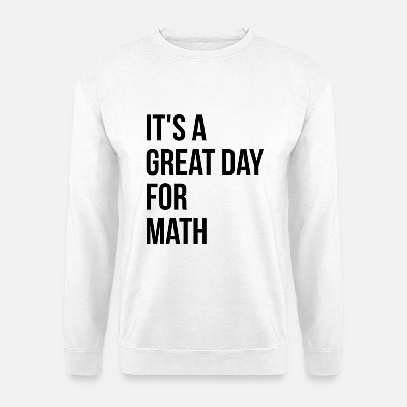 Mathematics - Unisex Sweatshirt - white