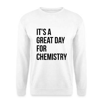 chimie - Sweat-shirt Unisexe - blanc - Devant