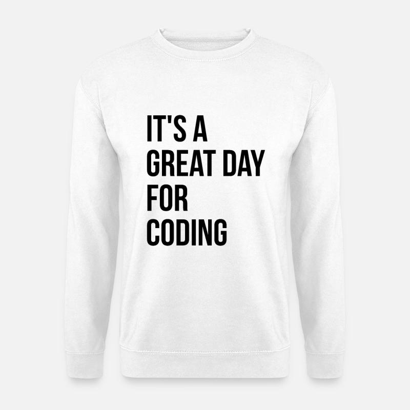 Codierung - Unisex Pullover - Weiß