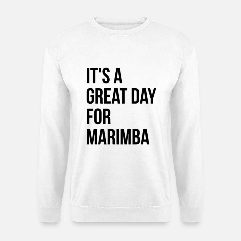 Marimba - Unisex Sweatshirt - white