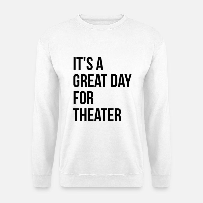 Theater - Unisex Pullover - Weiß
