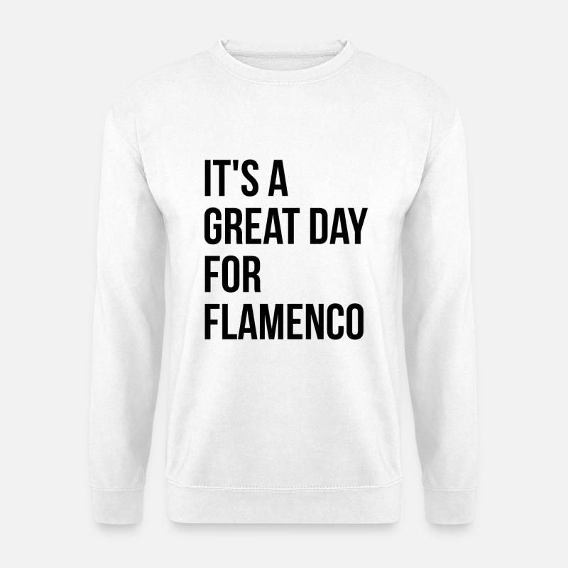 Flamenco - Unisex Pullover - Weiß