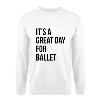 Ballett - Unisex Pullover - Weiß - Vorne