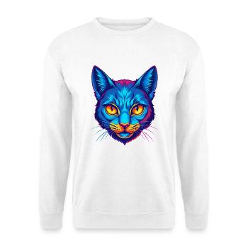 Californie Spangled Cat Breed Cartoon Kawaii Anima - Sweat-shirt Unisexe - blanc - Devant