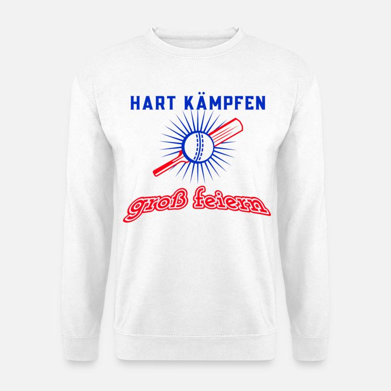 HART KÄMPFEN - Unisex Pullover - Weiß
