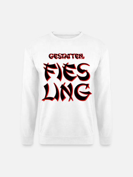 Fies Ling - Unisex Pullover - Weiß