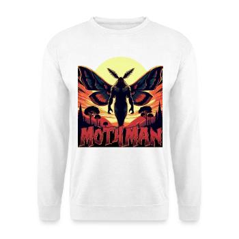 Mothman Monster Halloween - Unisex Sweatshirt - white - Front