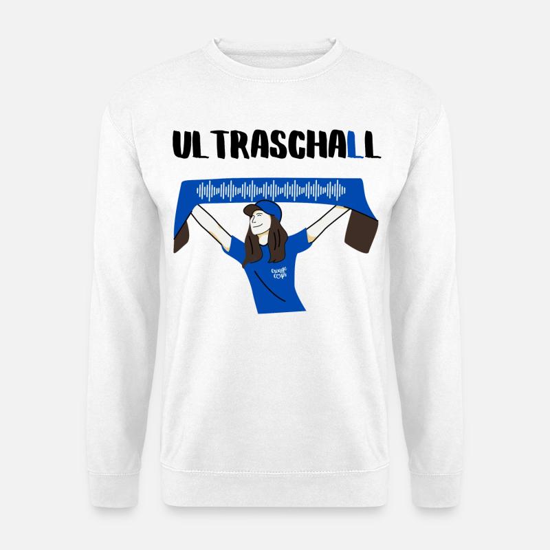 Ultraschall Ultraschal - Unisex Pullover - Weiß
