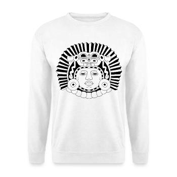 Aztec Dragon King - Unisex Sweatshirt - white - Front