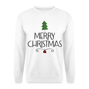 Design de Noël pour les cadeaux - Sweat-shirt Unisexe - blanc - Devant