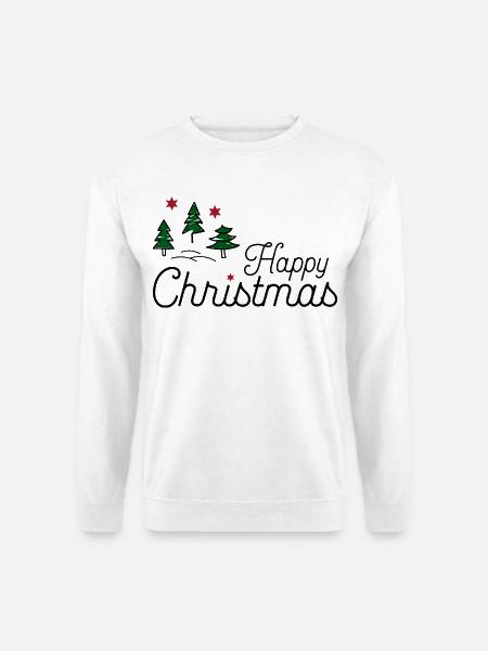 Weihnachtsdesign für Weihnachtsgeschenke - Unisex Pullover - Weiß