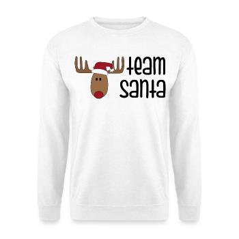 Fun team at Christmas - Unisex Sweatshirt - white - Front