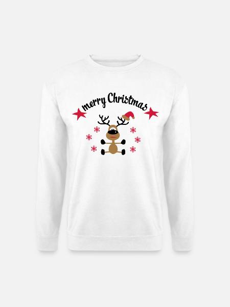 Shirts for Christmas - Unisex Sweatshirt - white