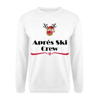 Après-ski - Sweat-shirt Unisexe - blanc - Devant