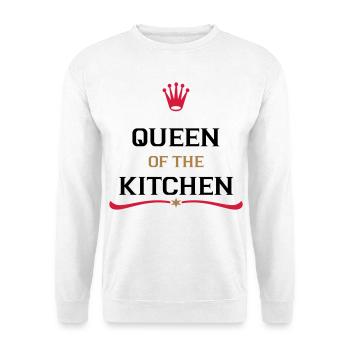 Lustige Sprüche für Frauen - Unisex Pullover - Weiß - Vorne