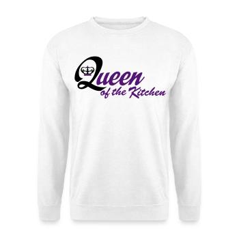 Lustige Kochschürze für Frauen - Unisex Pullover - Weiß - Vorne
