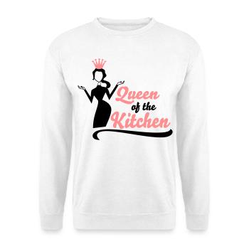 Cadeaux amusants pour les femmes qui aiment cuisiner - Sweat-shirt Unisexe - blanc - Devant