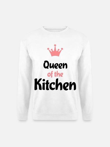 Kochschürze für dein Dinner - Unisex Pullover - Weiß
