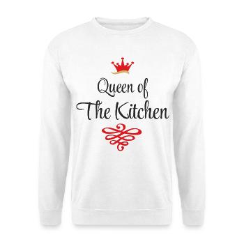 Lustige T-Shirts für Frauen die gern kochen - Unisex Pullover - Weiß - Vorne