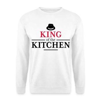 Tablier de cuisine pour homme - Sweat-shirt Unisexe - blanc - Devant