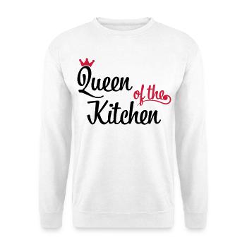 Lustige Weihnachtsgeschenke für Frauen die kochen - Unisex Pullover - Weiß - Vorne
