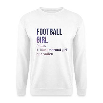 Fußball Fußball Fußball - Unisex Pullover - Weiß - Vorne