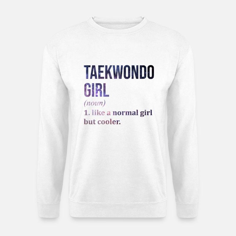 Taekwondo - Unisex Pullover - Weiß