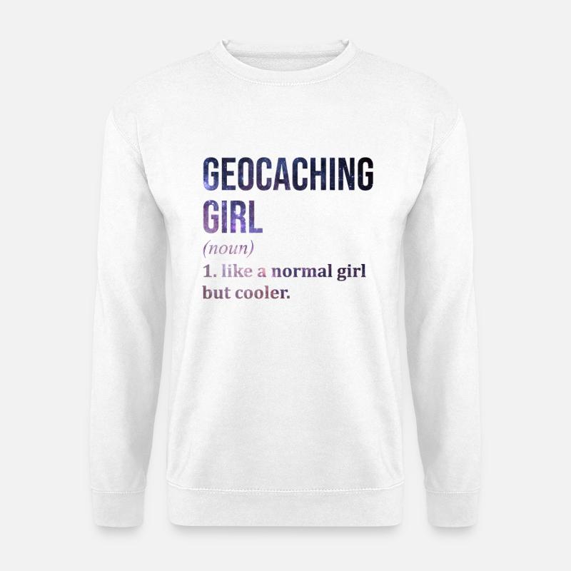Geocaching - Unisex Sweatshirt - white