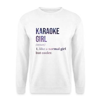 Karaoke - Unisex Sweatshirt - white - Front